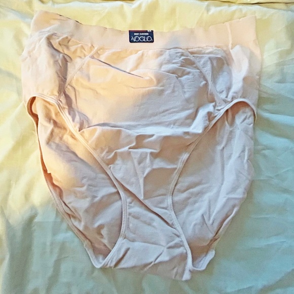 BRIEFS, NYLON SPANDEX COTTON, BEIGE, SIZE 5X, SEAMLESS, MADE IN CANADA!, Ti VOGL - Picture 2 of 5